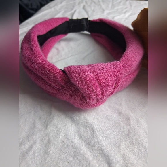 Pink and Yellow Knotted Headbands - Picture 2 of 5